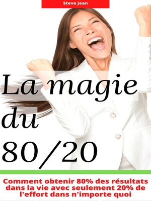 cover image of La magie du 80/20